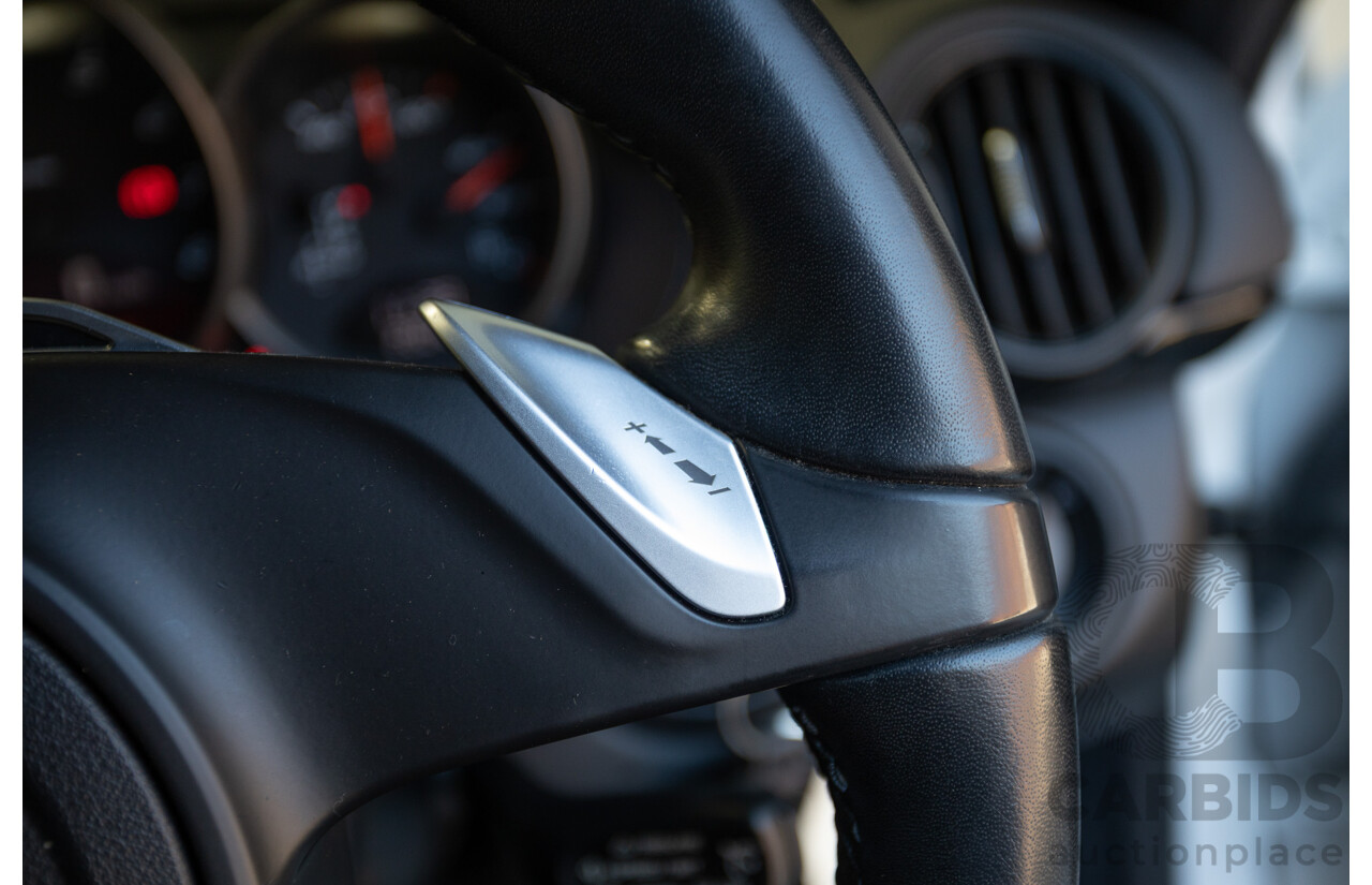 7/2011 Porsche Cayman 987 MY11 2D Coupe Carrara White 2.9L