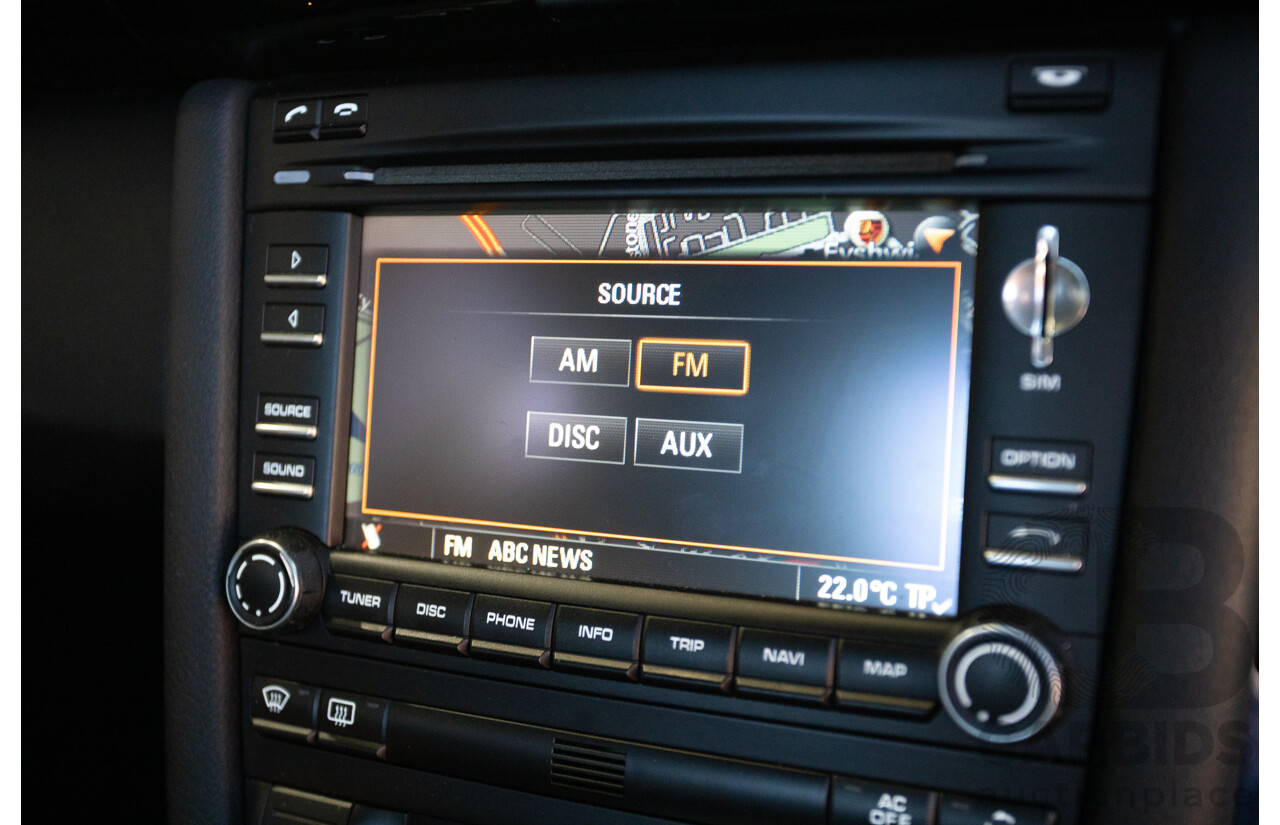 7/2011 Porsche Cayman 987 MY11 2D Coupe Carrara White 2.9L