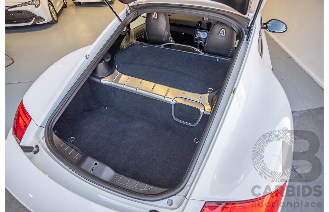 7/2011 Porsche Cayman 987 MY11 2D Coupe Carrara White 2.9L