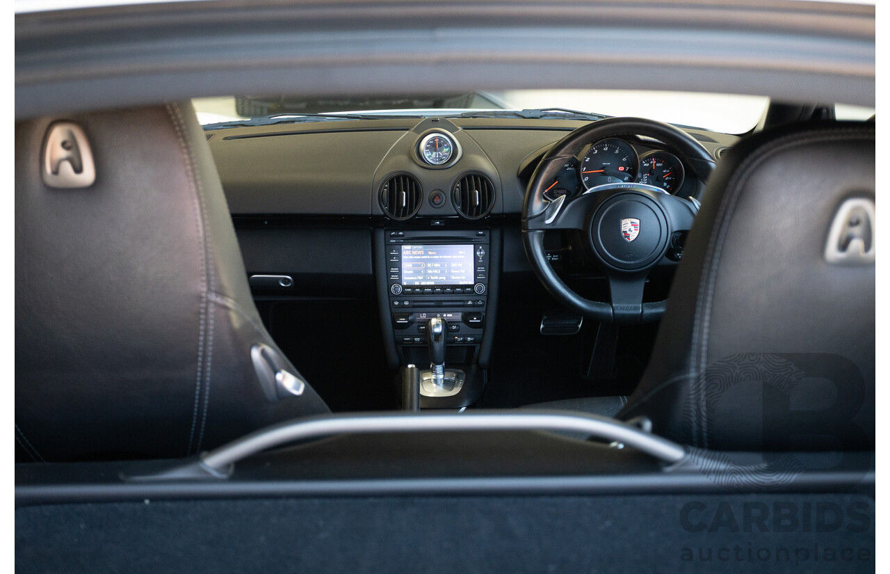 7/2011 Porsche Cayman 987 MY11 2D Coupe Carrara White 2.9L