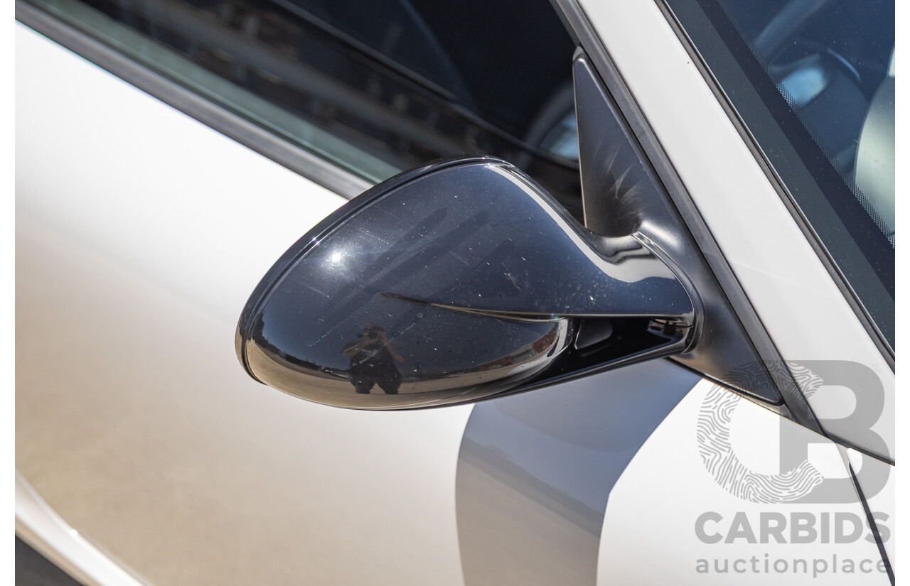 7/2011 Porsche Cayman 987 MY11 2D Coupe Carrara White 2.9L