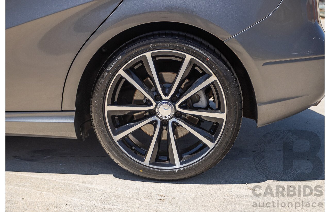 4/2014 Mercedes-Benz B250 246 MY14 5D Hatchback Mountain Grey Metallic Turbo 2.0L