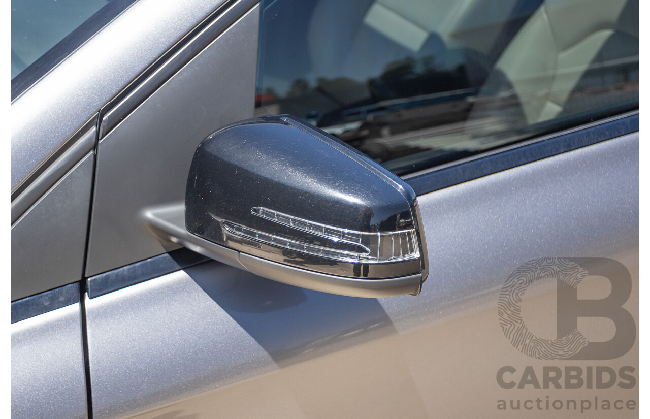 4/2014 Mercedes-Benz B250 246 MY14 5D Hatchback Mountain Grey Metallic Turbo 2.0L