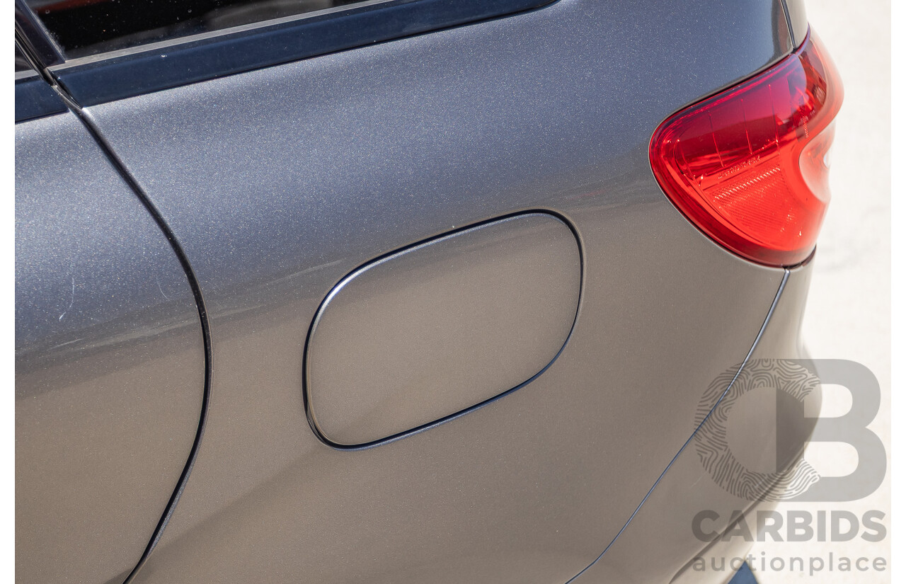 4/2014 Mercedes-Benz B250 246 MY14 5D Hatchback Mountain Grey Metallic Turbo 2.0L