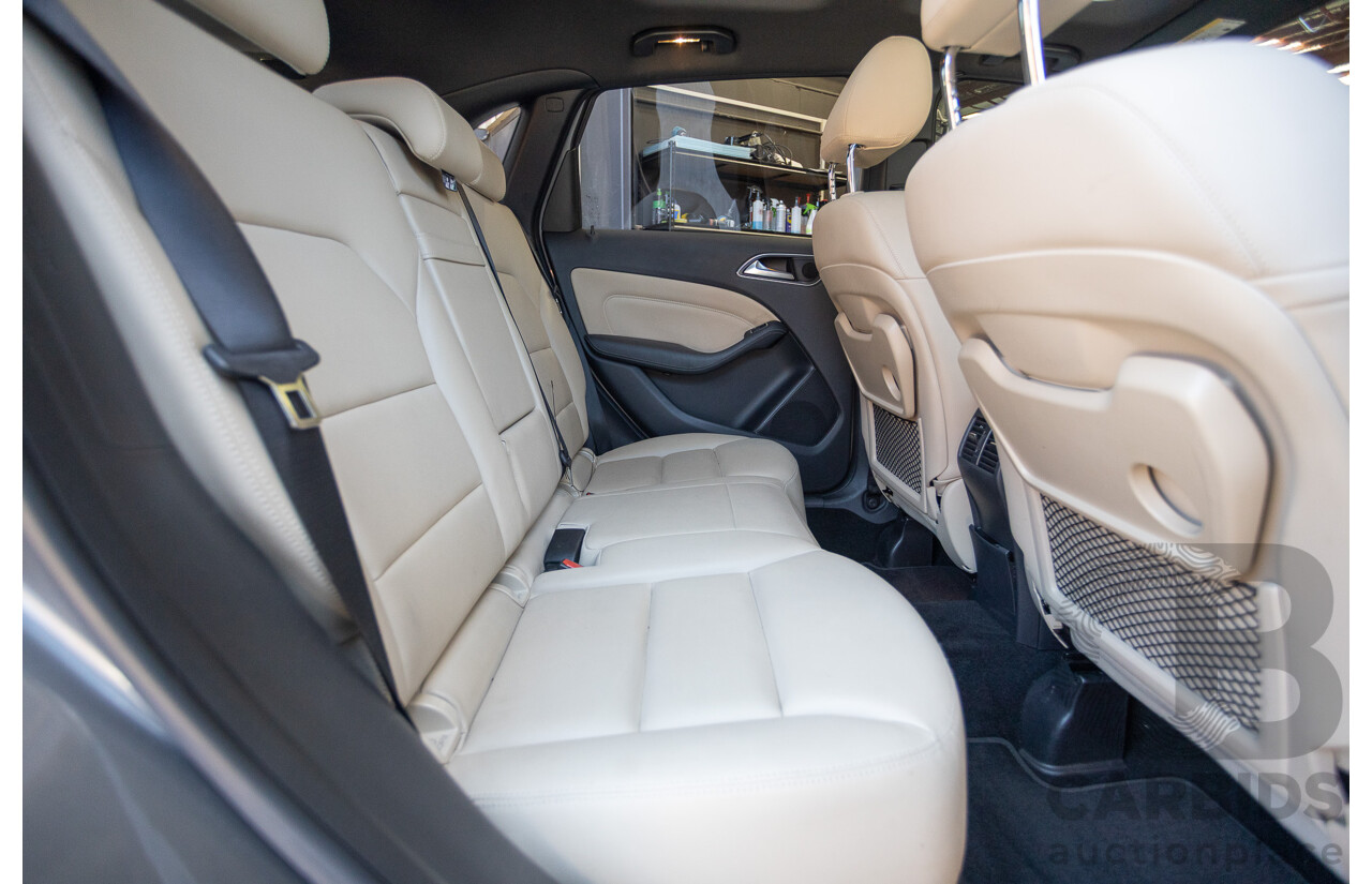 4/2014 Mercedes-Benz B250 246 MY14 5D Hatchback Mountain Grey Metallic Turbo 2.0L