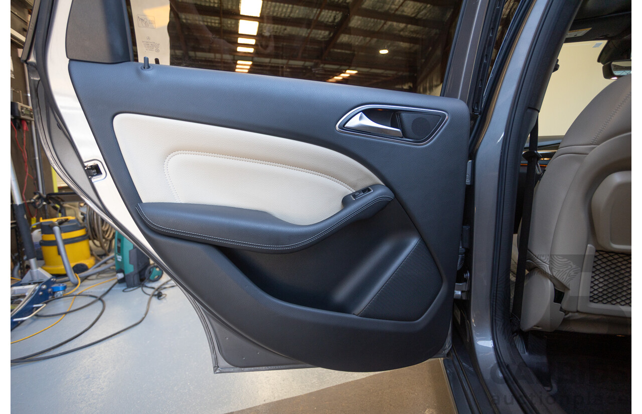 4/2014 Mercedes-Benz B250 246 MY14 5D Hatchback Mountain Grey Metallic Turbo 2.0L