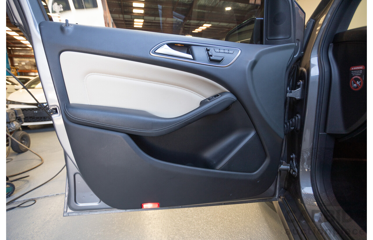 4/2014 Mercedes-Benz B250 246 MY14 5D Hatchback Mountain Grey Metallic Turbo 2.0L