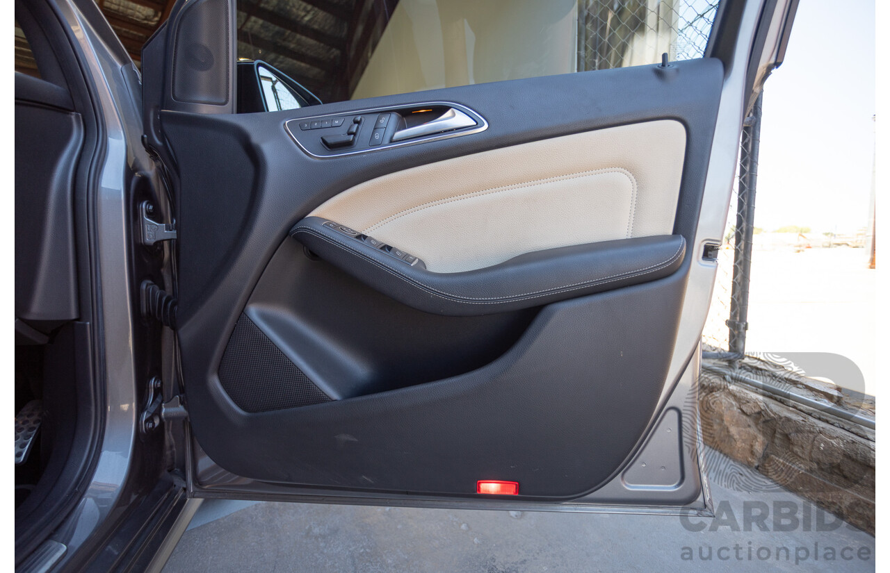 4/2014 Mercedes-Benz B250 246 MY14 5D Hatchback Mountain Grey Metallic Turbo 2.0L