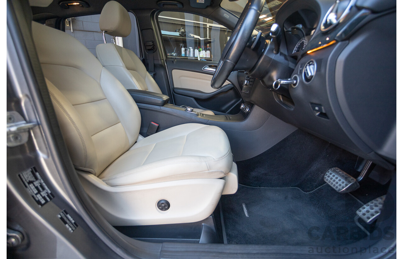 4/2014 Mercedes-Benz B250 246 MY14 5D Hatchback Mountain Grey Metallic Turbo 2.0L