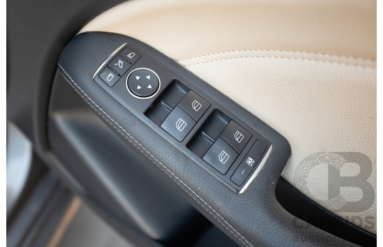 4/2014 Mercedes-Benz B250 246 MY14 5D Hatchback Mountain Grey Metallic Turbo 2.0L