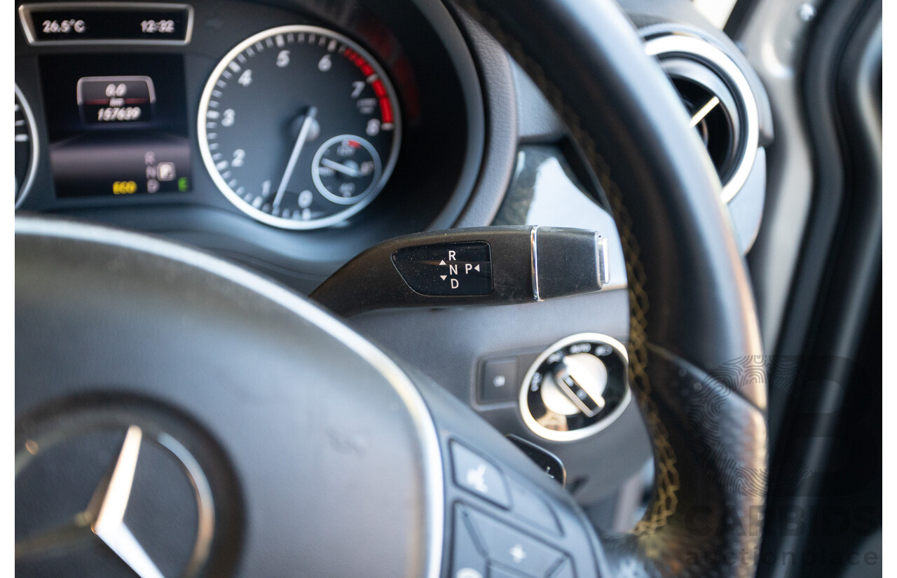 4/2014 Mercedes-Benz B250 246 MY14 5D Hatchback Mountain Grey Metallic Turbo 2.0L