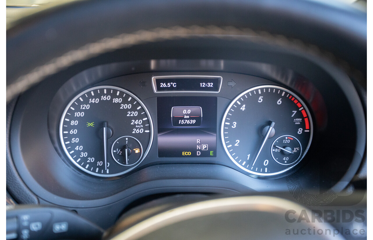 4/2014 Mercedes-Benz B250 246 MY14 5D Hatchback Mountain Grey Metallic Turbo 2.0L