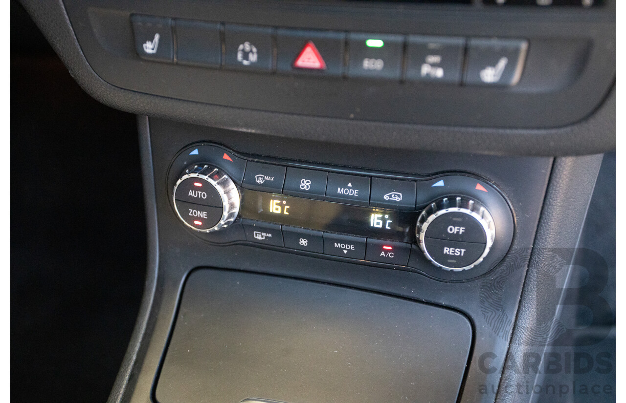 4/2014 Mercedes-Benz B250 246 MY14 5D Hatchback Mountain Grey Metallic Turbo 2.0L