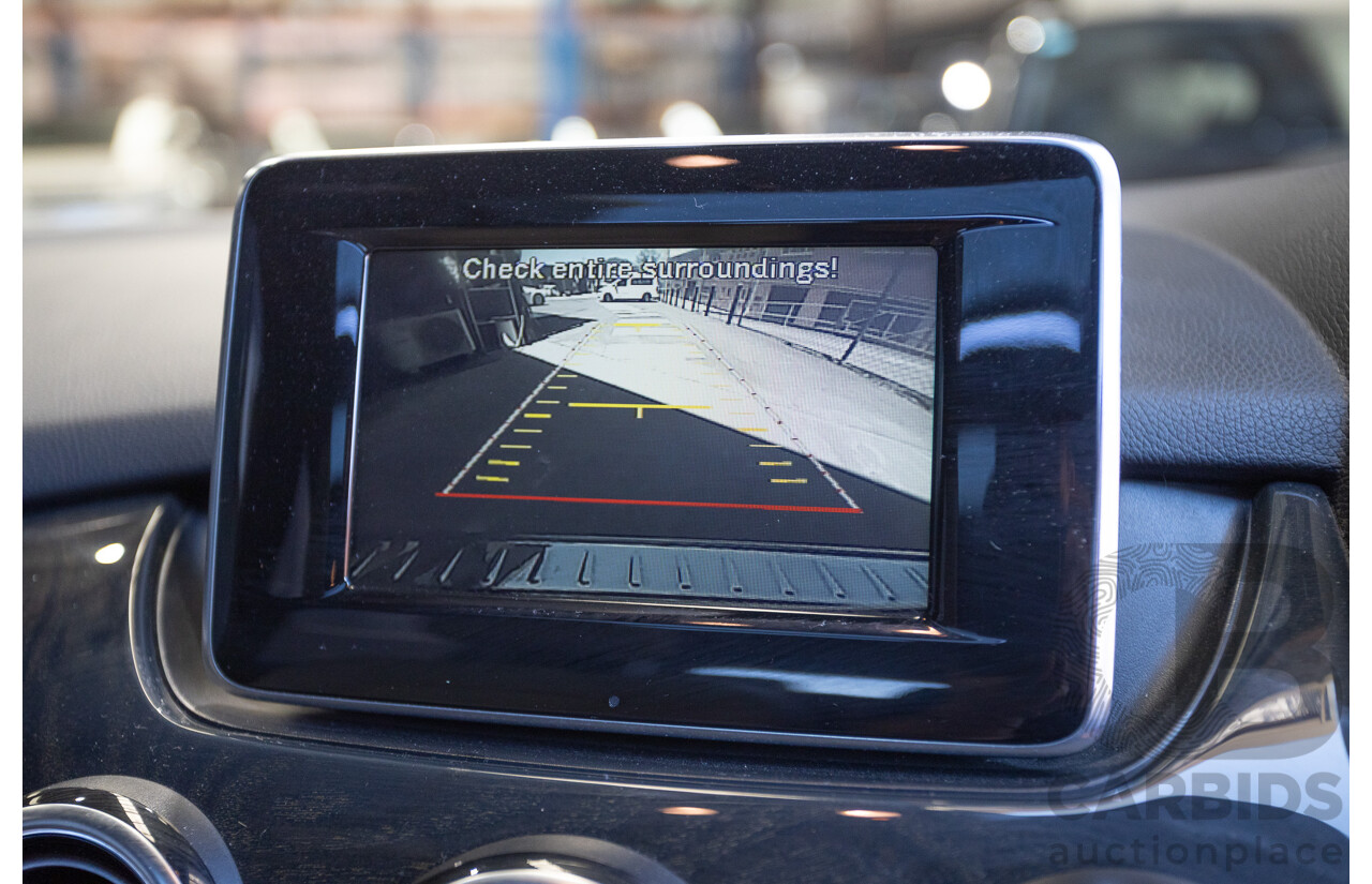 4/2014 Mercedes-Benz B250 246 MY14 5D Hatchback Mountain Grey Metallic Turbo 2.0L