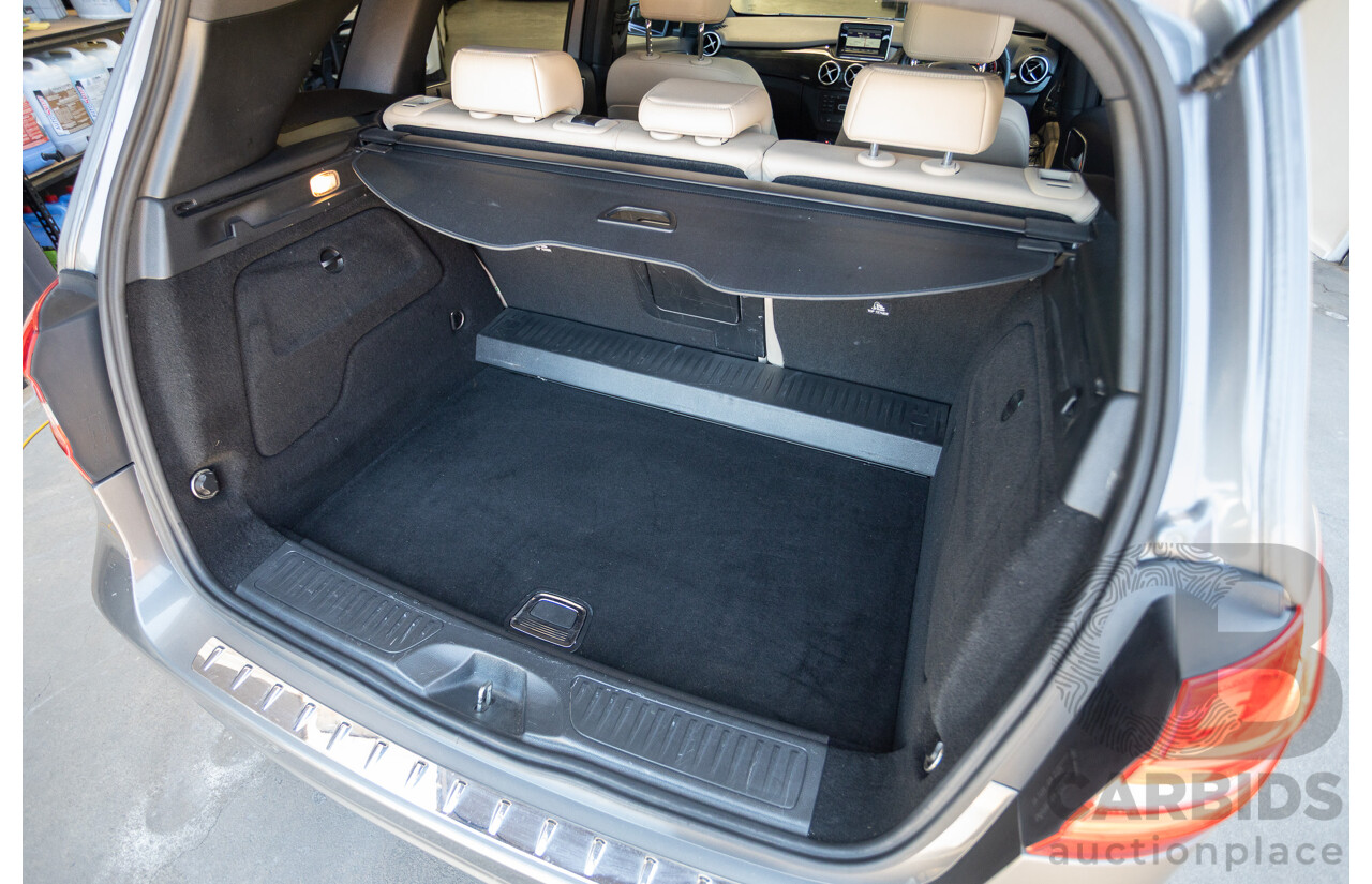 4/2014 Mercedes-Benz B250 246 MY14 5D Hatchback Mountain Grey Metallic Turbo 2.0L