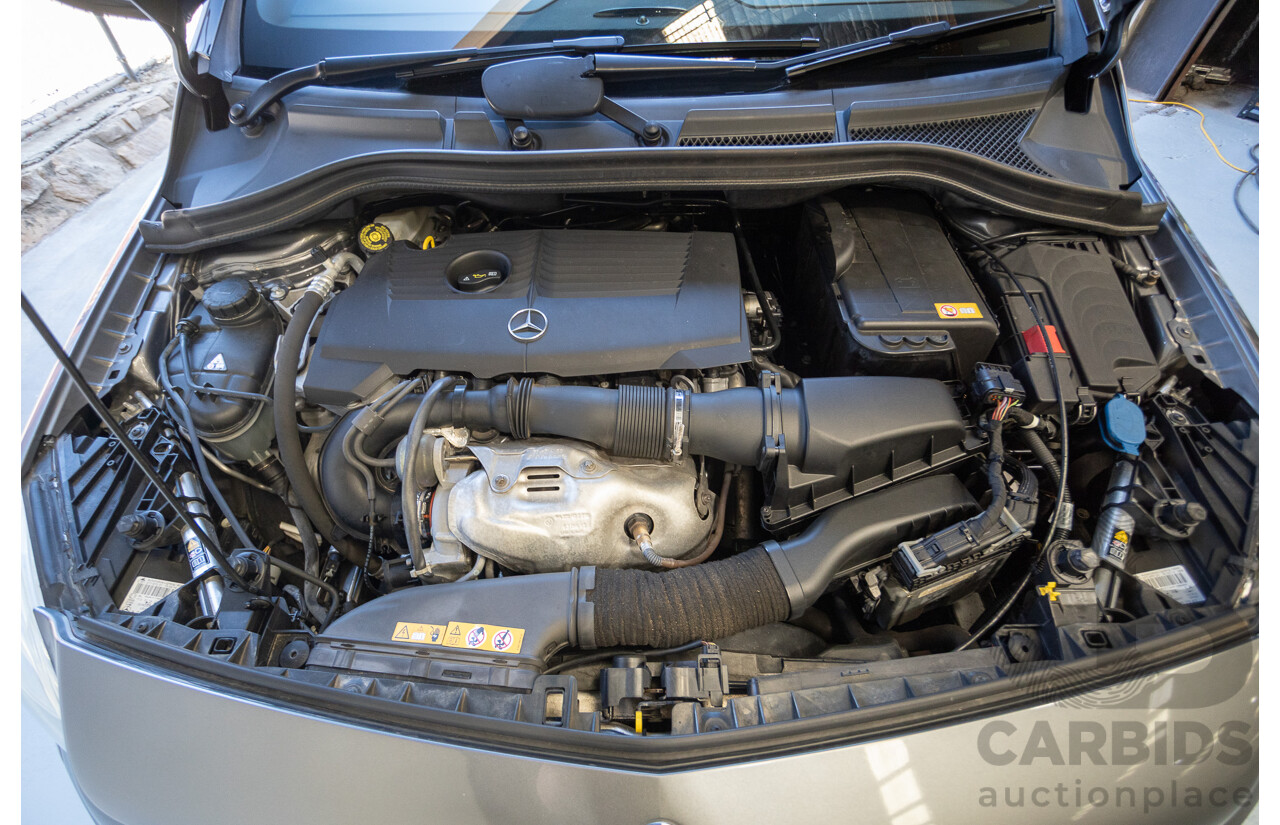 4/2014 Mercedes-Benz B250 246 MY14 5D Hatchback Mountain Grey Metallic Turbo 2.0L