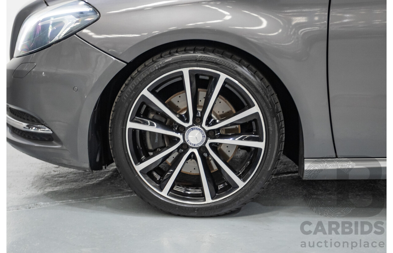 4/2014 Mercedes-Benz B250 246 MY14 5D Hatchback Mountain Grey Metallic Turbo 2.0L