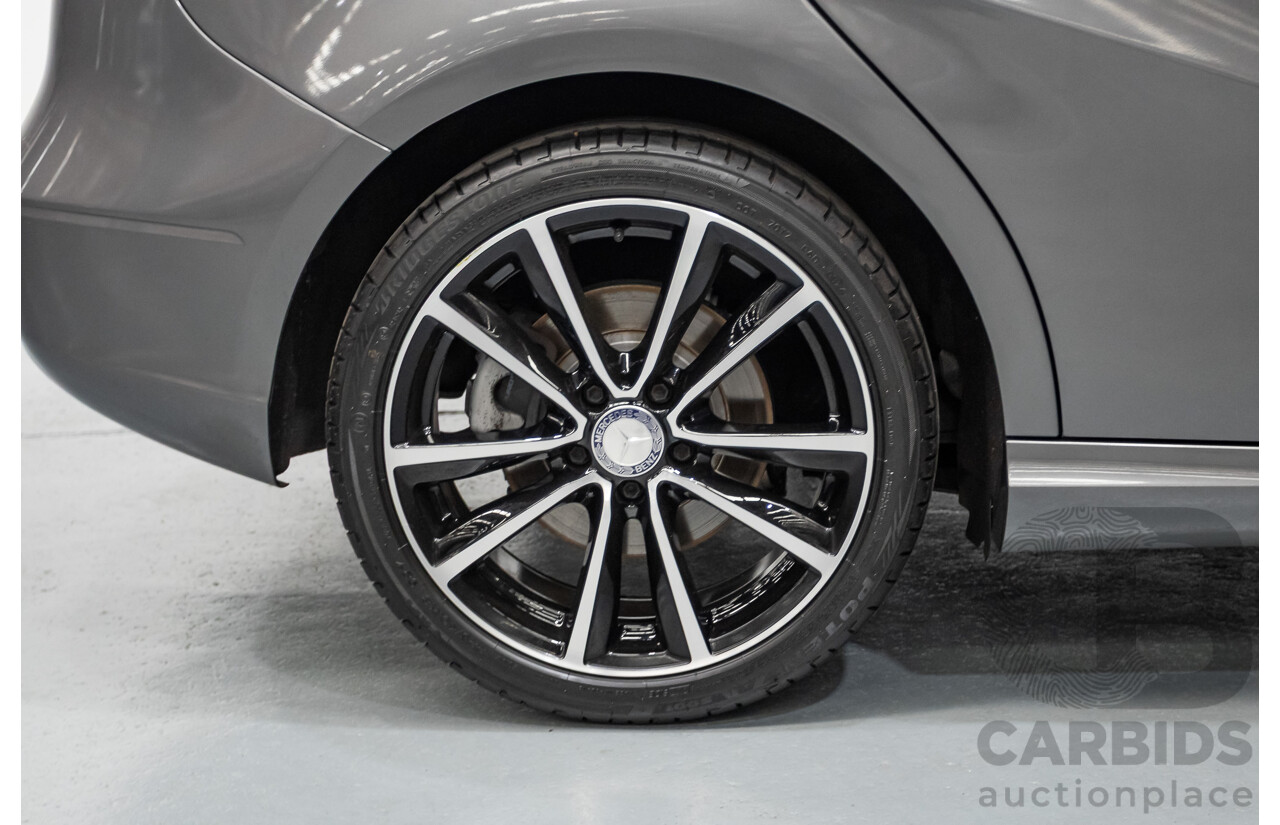 4/2014 Mercedes-Benz B250 246 MY14 5D Hatchback Mountain Grey Metallic Turbo 2.0L