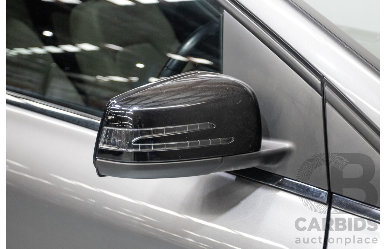 4/2014 Mercedes-Benz B250 246 MY14 5D Hatchback Mountain Grey Metallic Turbo 2.0L