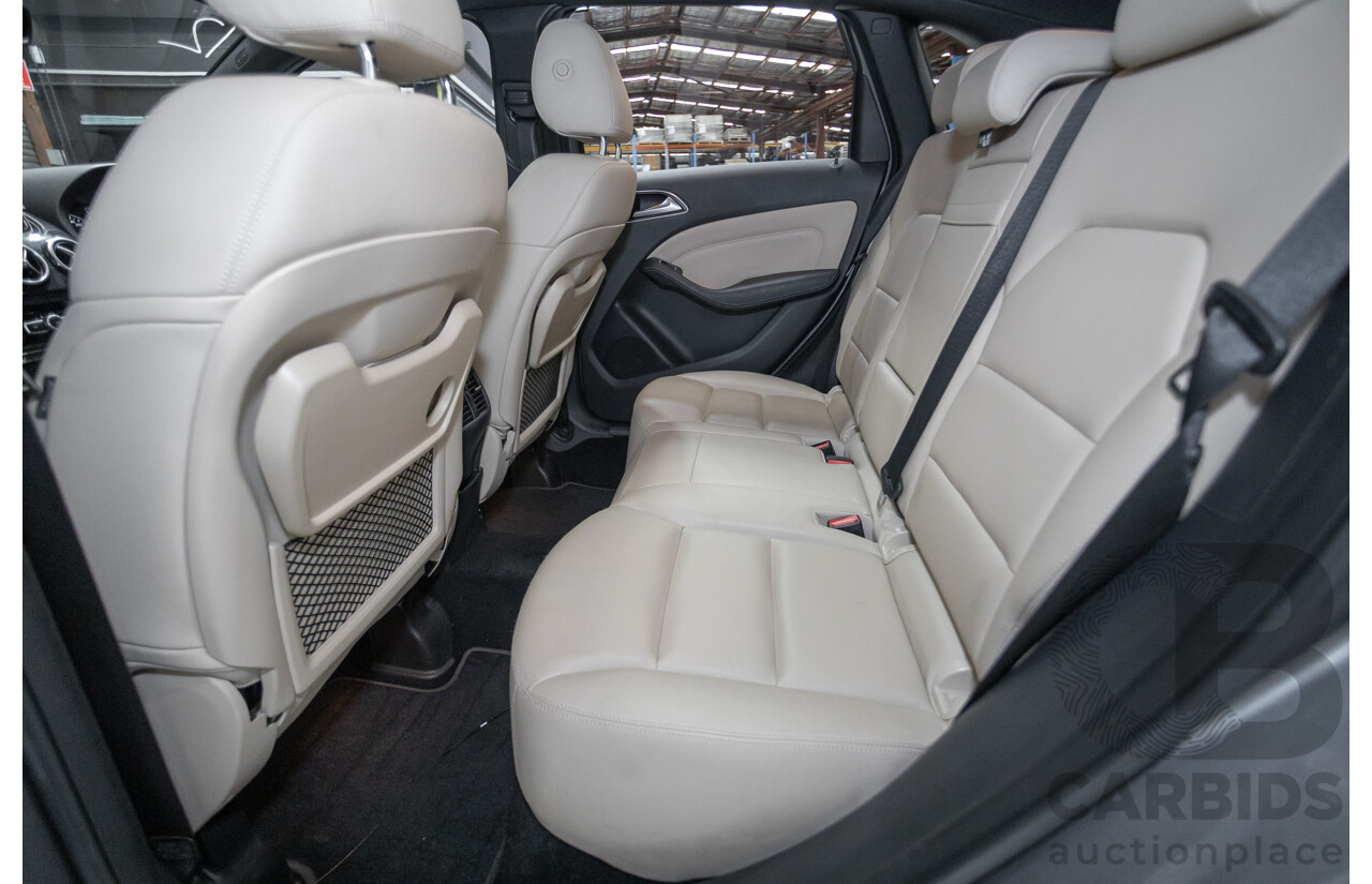 4/2014 Mercedes-Benz B250 246 MY14 5D Hatchback Mountain Grey Metallic Turbo 2.0L