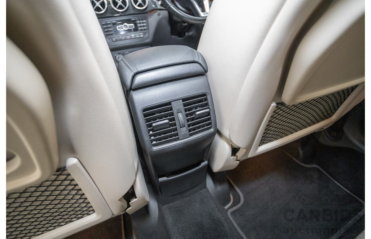 4/2014 Mercedes-Benz B250 246 MY14 5D Hatchback Mountain Grey Metallic Turbo 2.0L