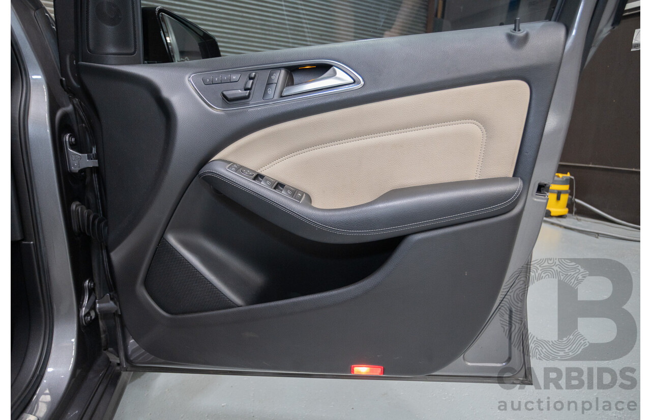 4/2014 Mercedes-Benz B250 246 MY14 5D Hatchback Mountain Grey Metallic Turbo 2.0L