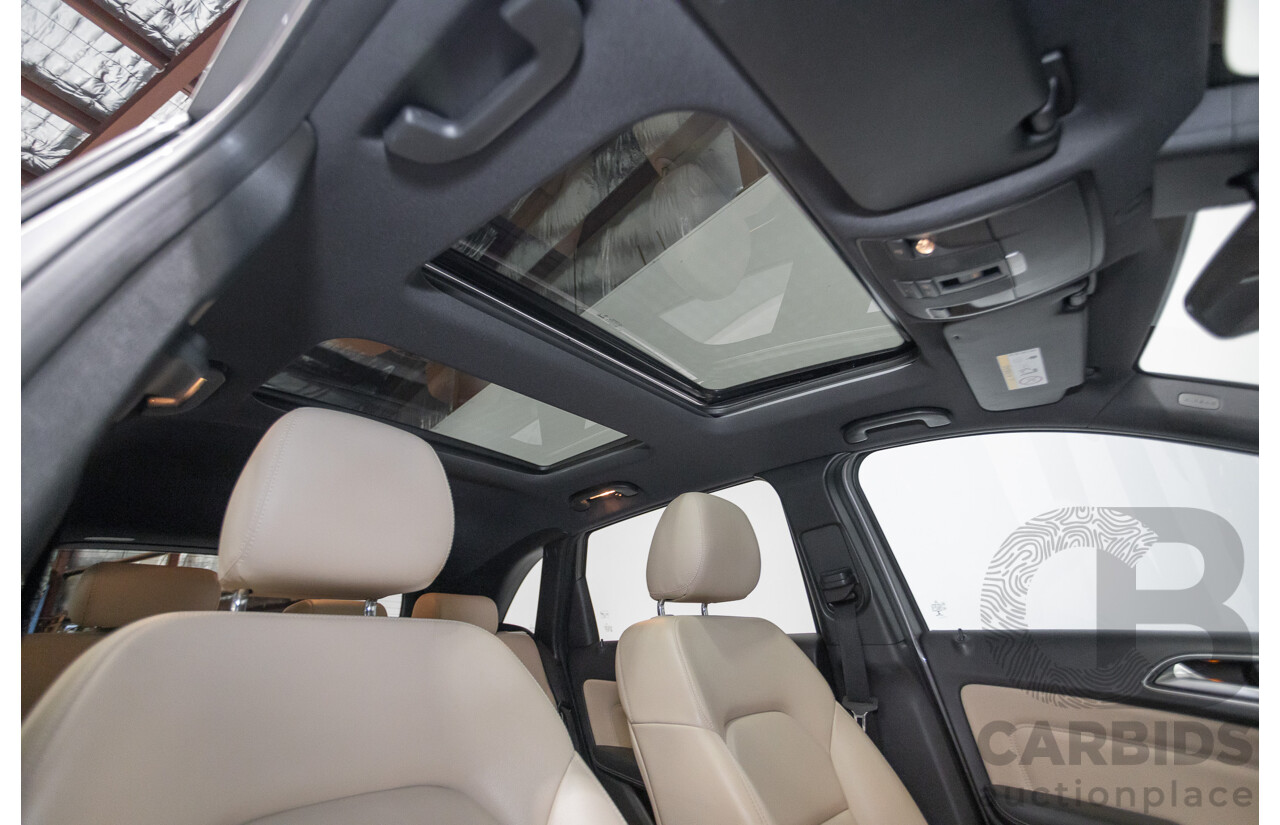 4/2014 Mercedes-Benz B250 246 MY14 5D Hatchback Mountain Grey Metallic Turbo 2.0L