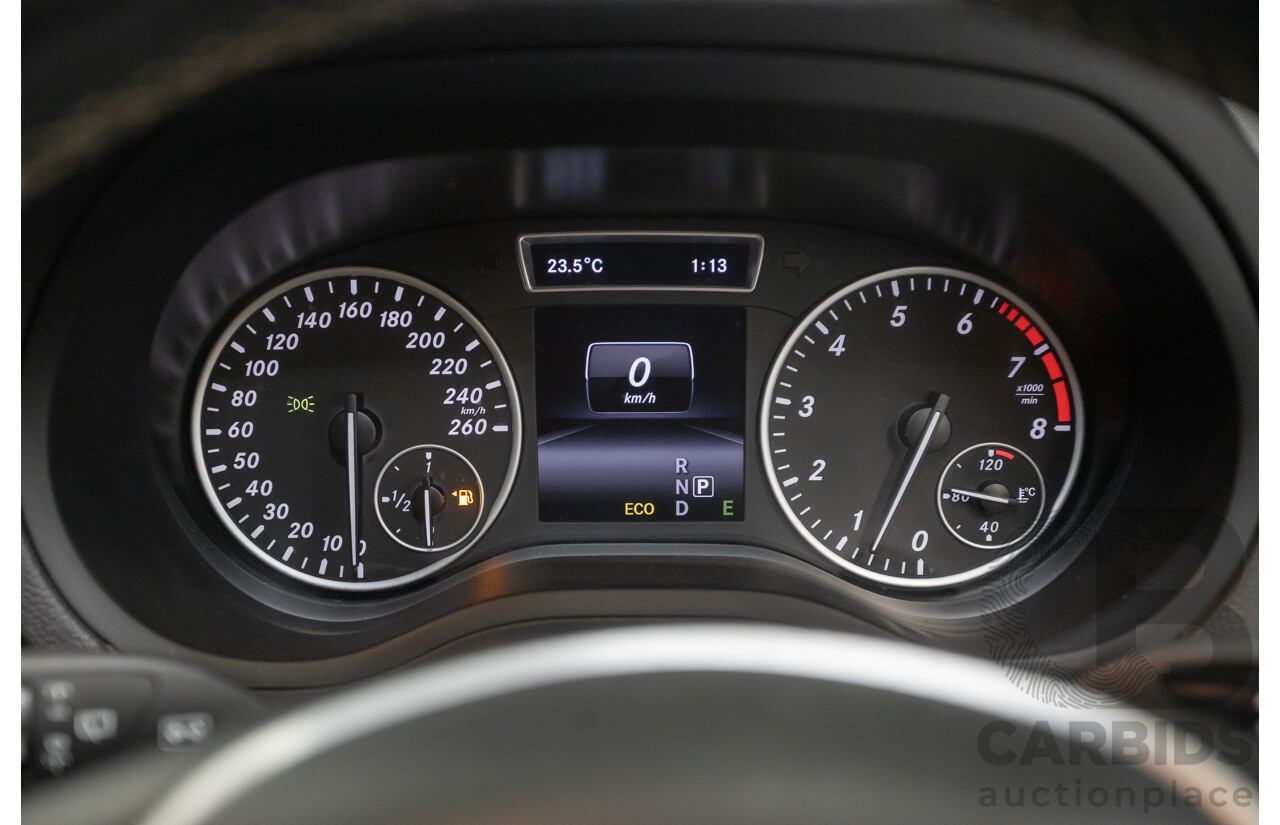 4/2014 Mercedes-Benz B250 246 MY14 5D Hatchback Mountain Grey Metallic Turbo 2.0L