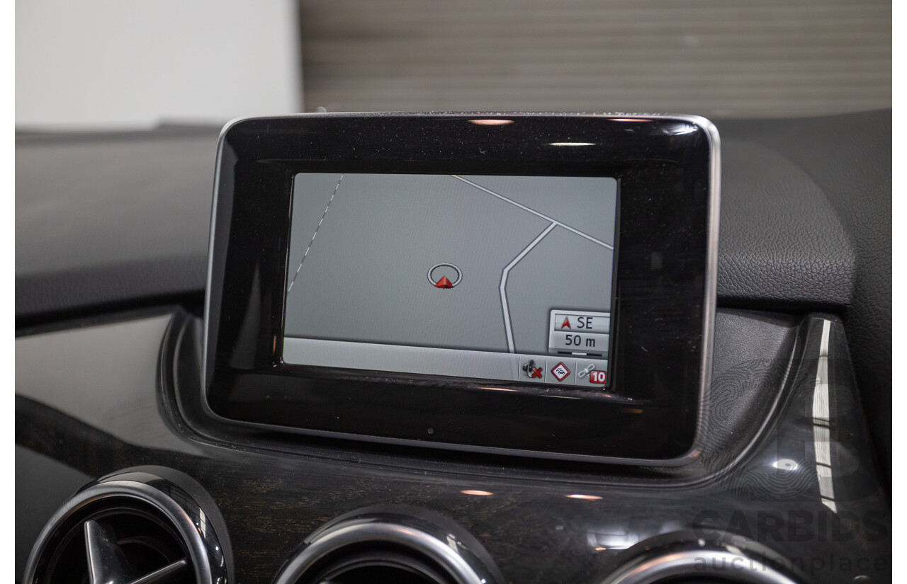 4/2014 Mercedes-Benz B250 246 MY14 5D Hatchback Mountain Grey Metallic Turbo 2.0L