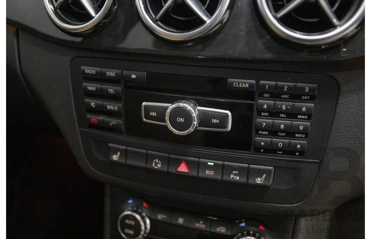 4/2014 Mercedes-Benz B250 246 MY14 5D Hatchback Mountain Grey Metallic Turbo 2.0L