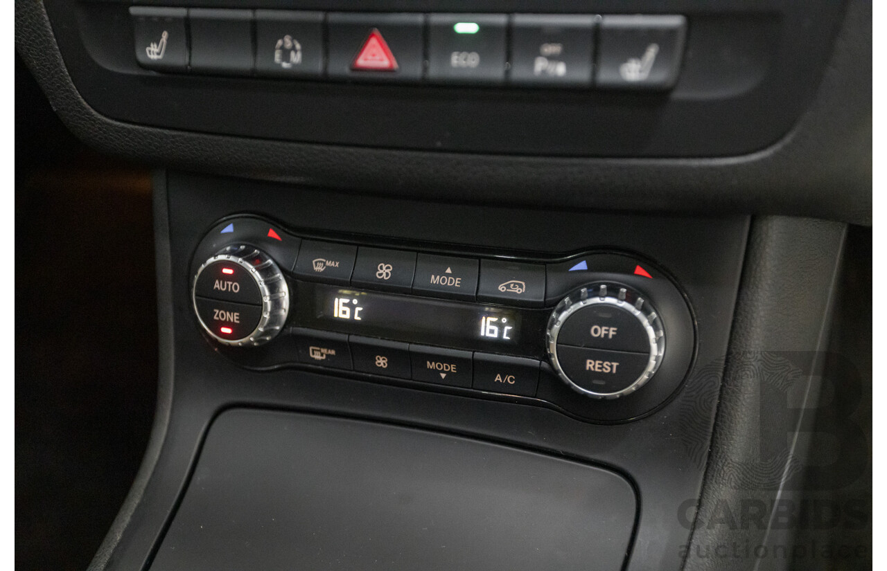 4/2014 Mercedes-Benz B250 246 MY14 5D Hatchback Mountain Grey Metallic Turbo 2.0L