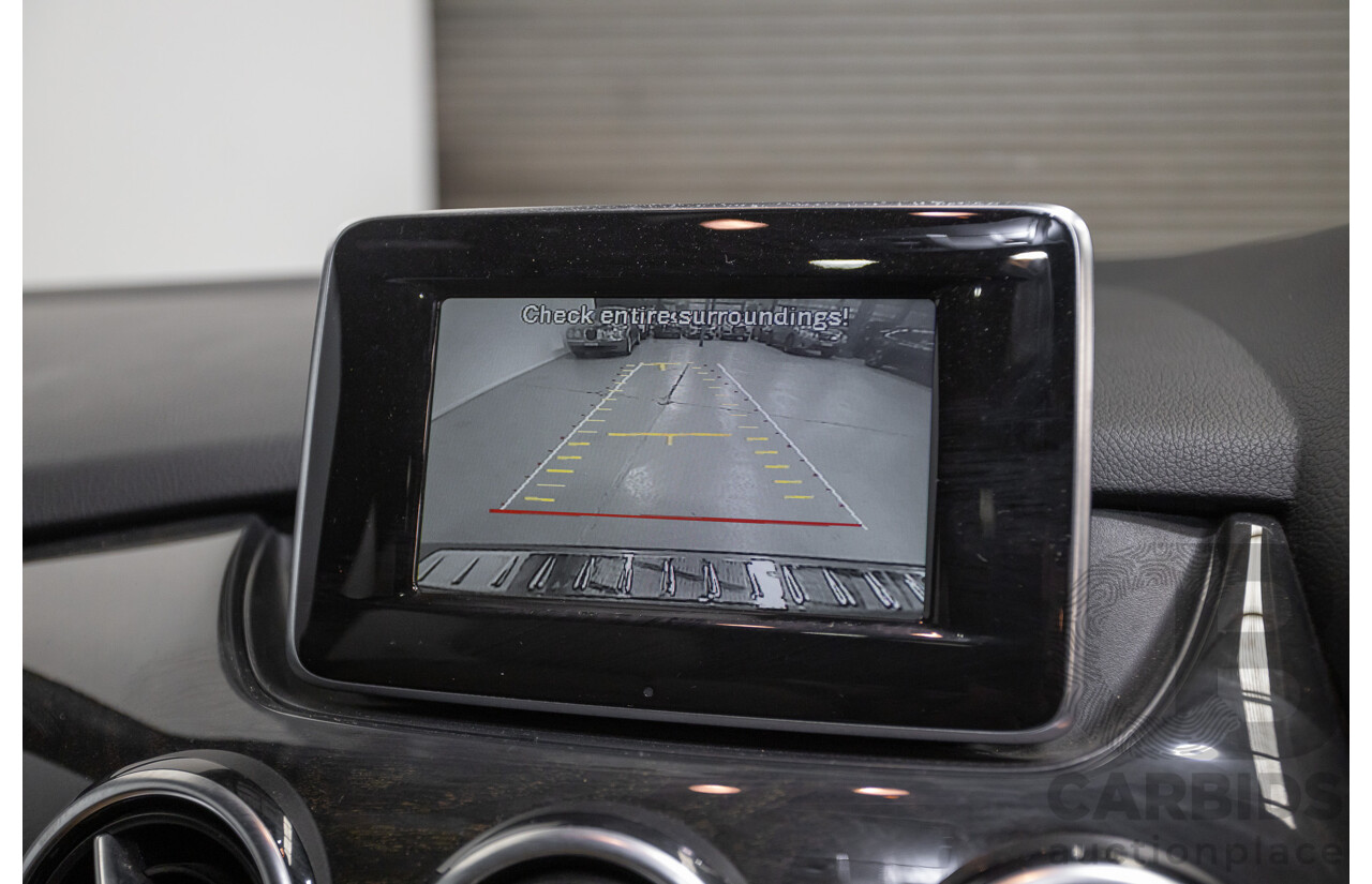 4/2014 Mercedes-Benz B250 246 MY14 5D Hatchback Mountain Grey Metallic Turbo 2.0L