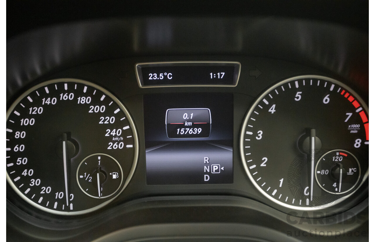 4/2014 Mercedes-Benz B250 246 MY14 5D Hatchback Mountain Grey Metallic Turbo 2.0L