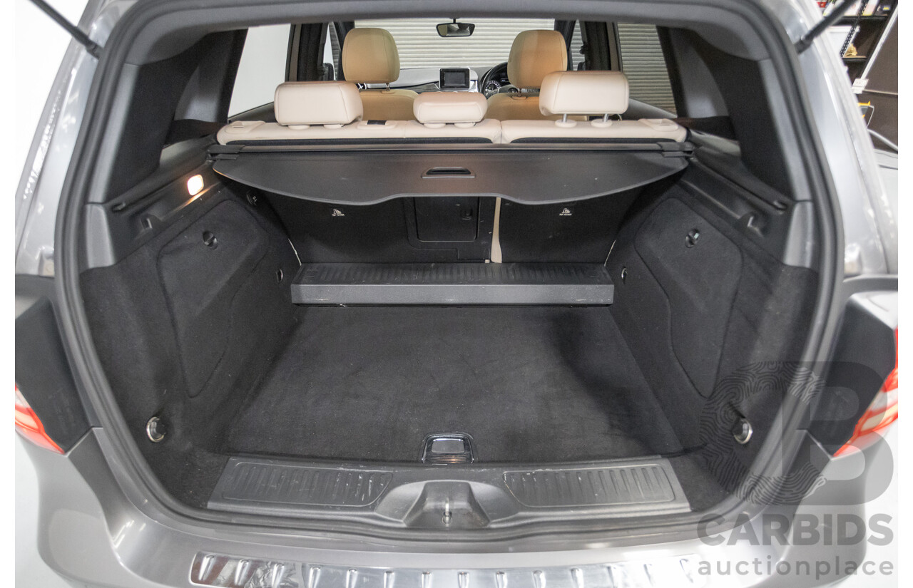 4/2014 Mercedes-Benz B250 246 MY14 5D Hatchback Mountain Grey Metallic Turbo 2.0L