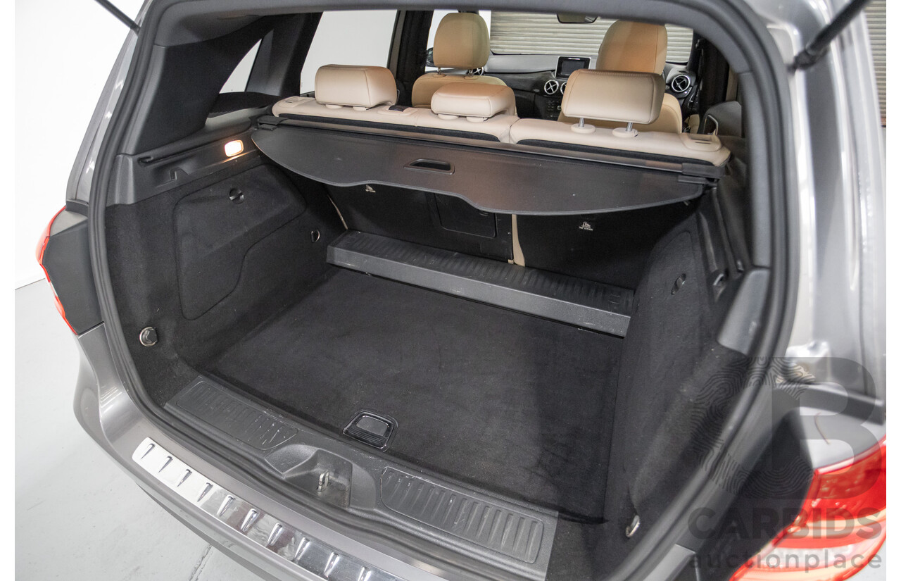 4/2014 Mercedes-Benz B250 246 MY14 5D Hatchback Mountain Grey Metallic Turbo 2.0L