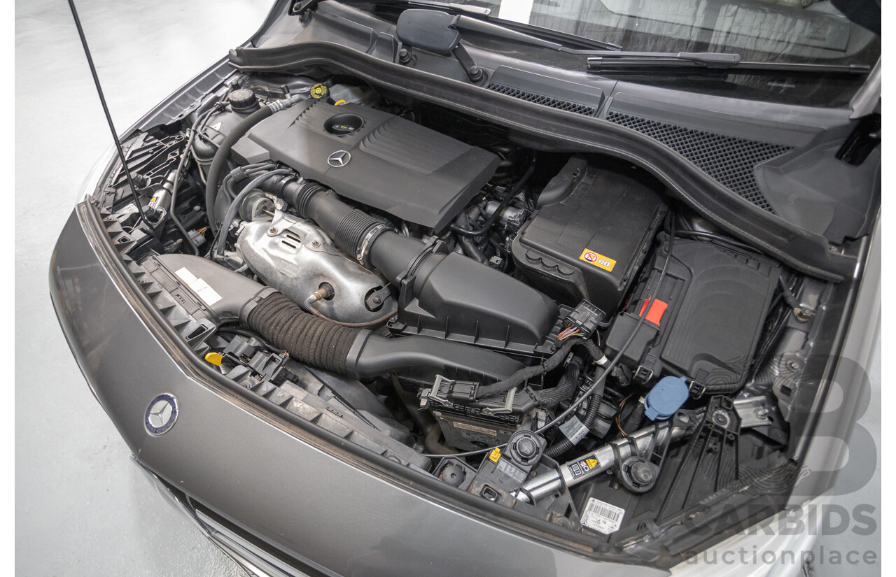 4/2014 Mercedes-Benz B250 246 MY14 5D Hatchback Mountain Grey Metallic Turbo 2.0L
