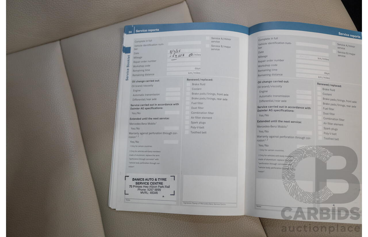 4/2014 Mercedes-Benz B250 246 MY14 5D Hatchback Mountain Grey Metallic Turbo 2.0L