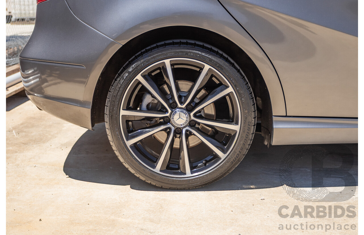 4/2014 Mercedes-Benz B250 246 MY14 5D Hatchback Mountain Grey Metallic Turbo 2.0L