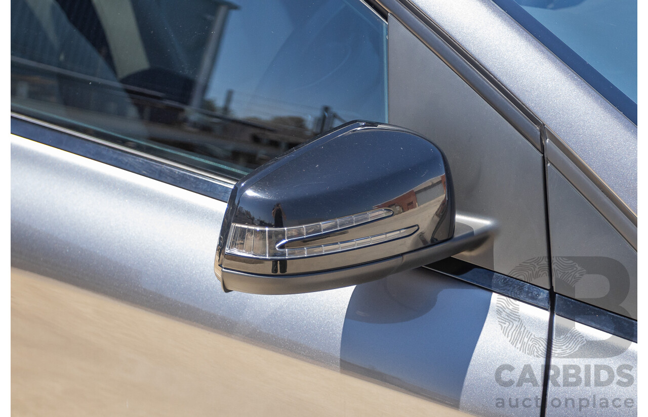 4/2014 Mercedes-Benz B250 246 MY14 5D Hatchback Mountain Grey Metallic Turbo 2.0L