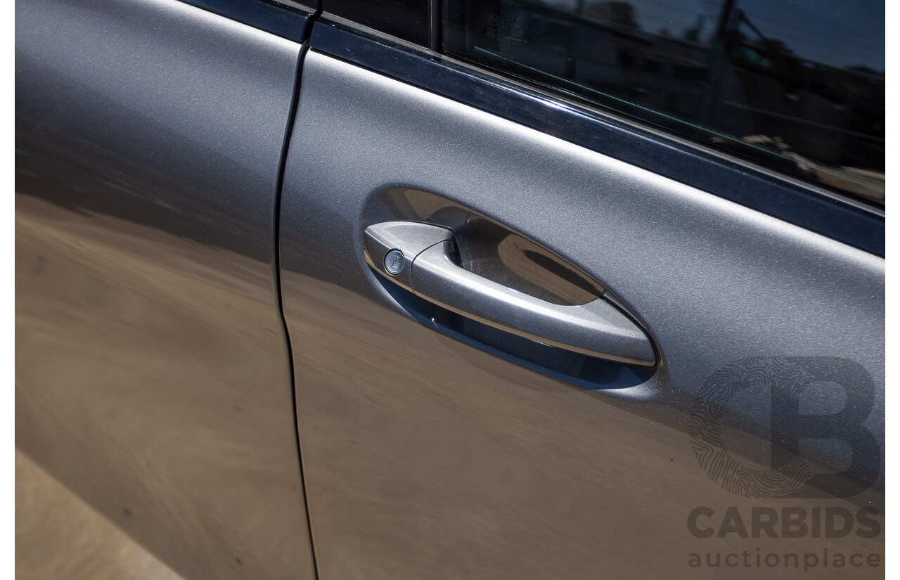 4/2014 Mercedes-Benz B250 246 MY14 5D Hatchback Mountain Grey Metallic Turbo 2.0L