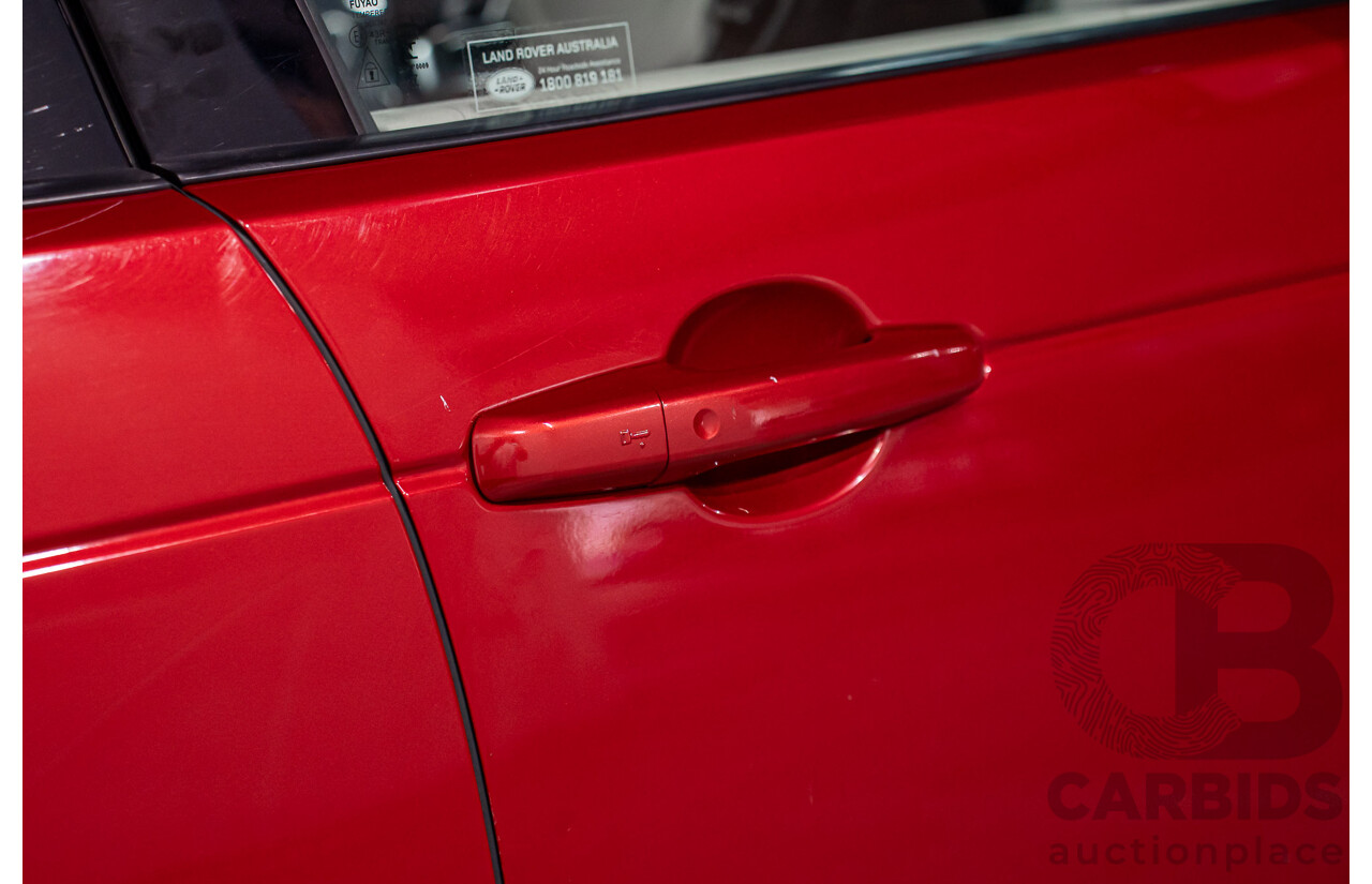 12/2017 Land Rover Discovery TD6 HSE (4WD) MY17 4d Wagon Firenze Red Metallic Turbo Diesel V6 3.0L