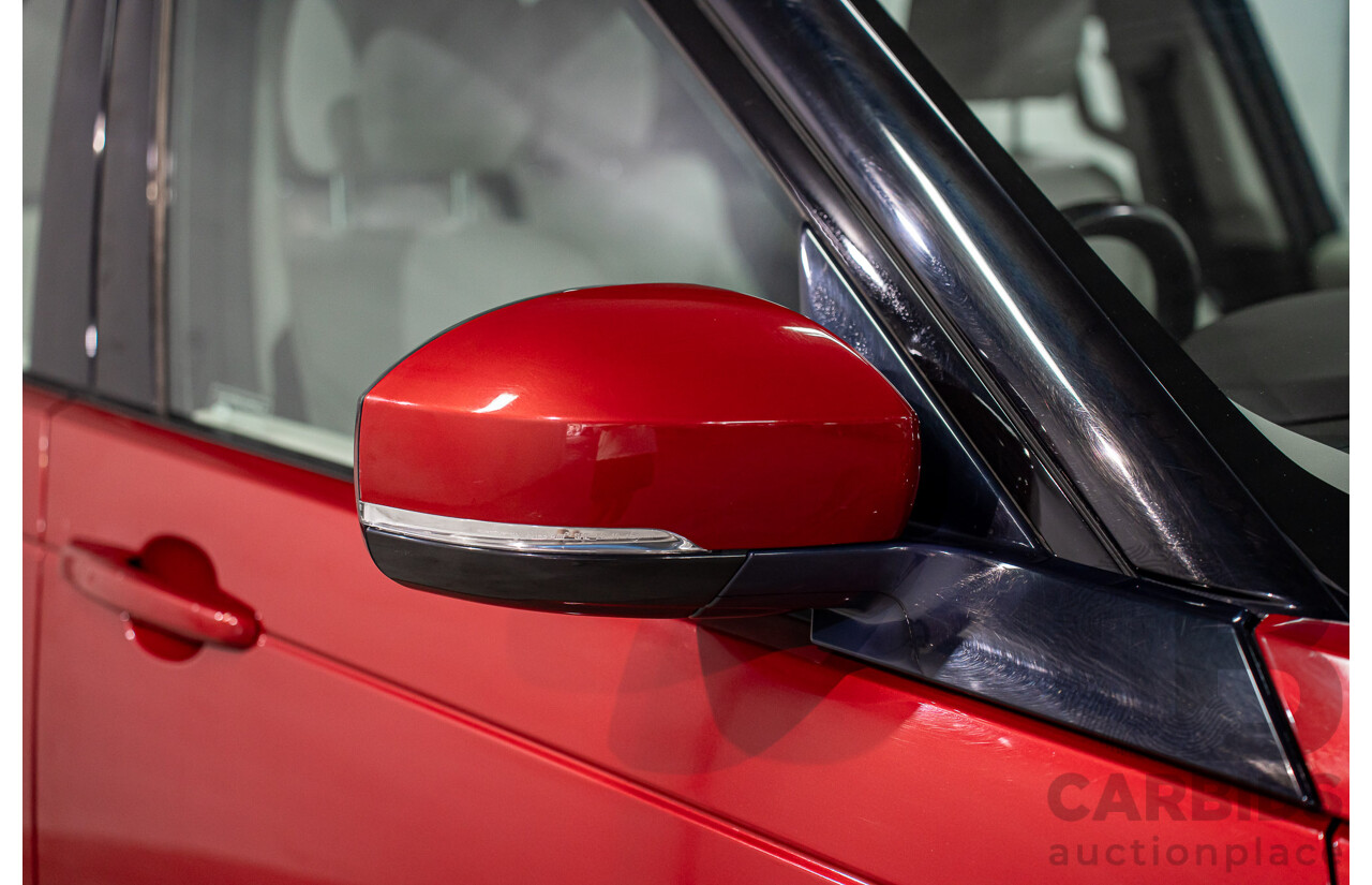 12/2017 Land Rover Discovery TD6 HSE (4WD) MY17 4d Wagon Firenze Red Metallic Turbo Diesel V6 3.0L