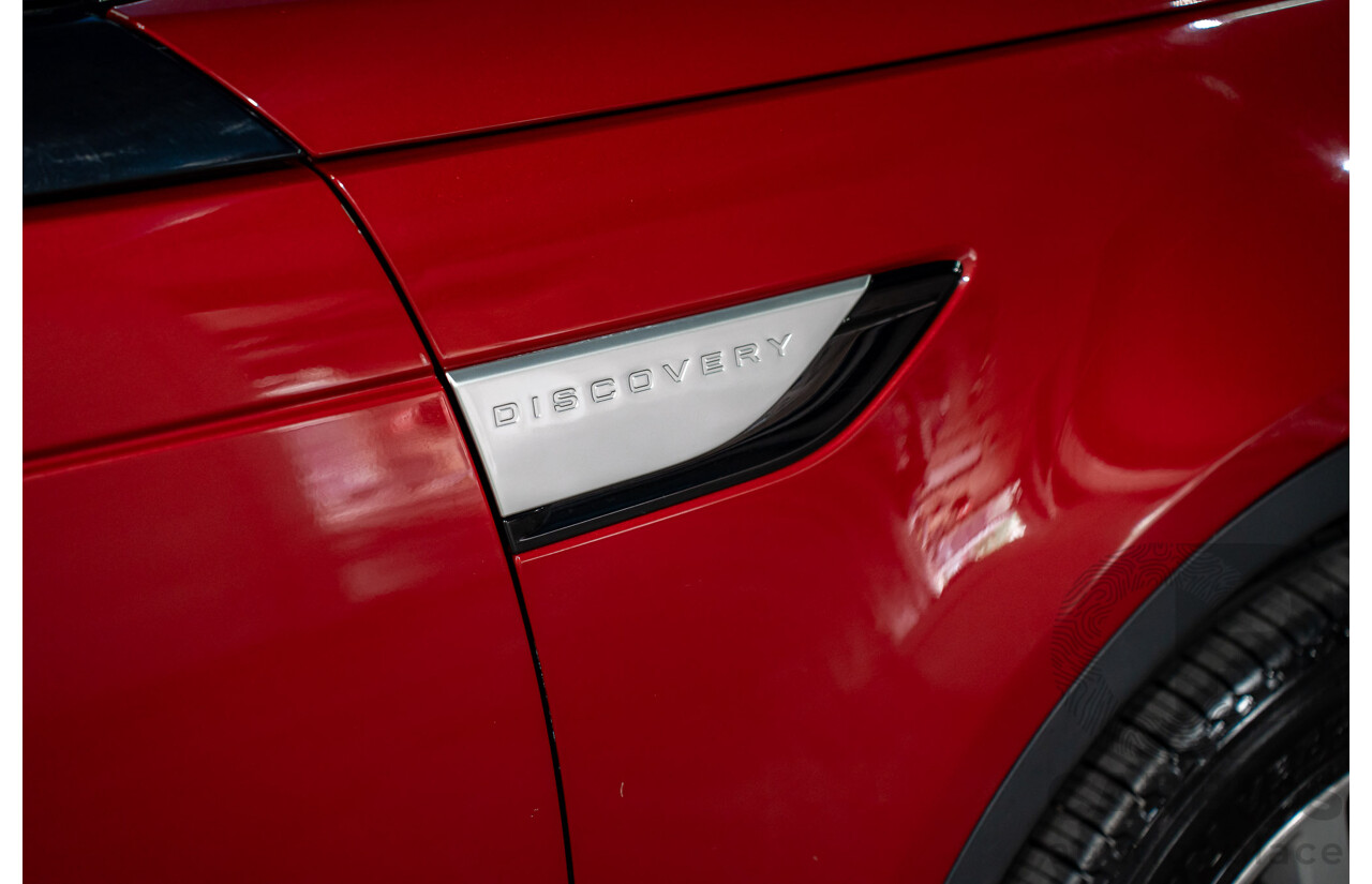 12/2017 Land Rover Discovery TD6 HSE (4WD) MY17 4d Wagon Firenze Red Metallic Turbo Diesel V6 3.0L