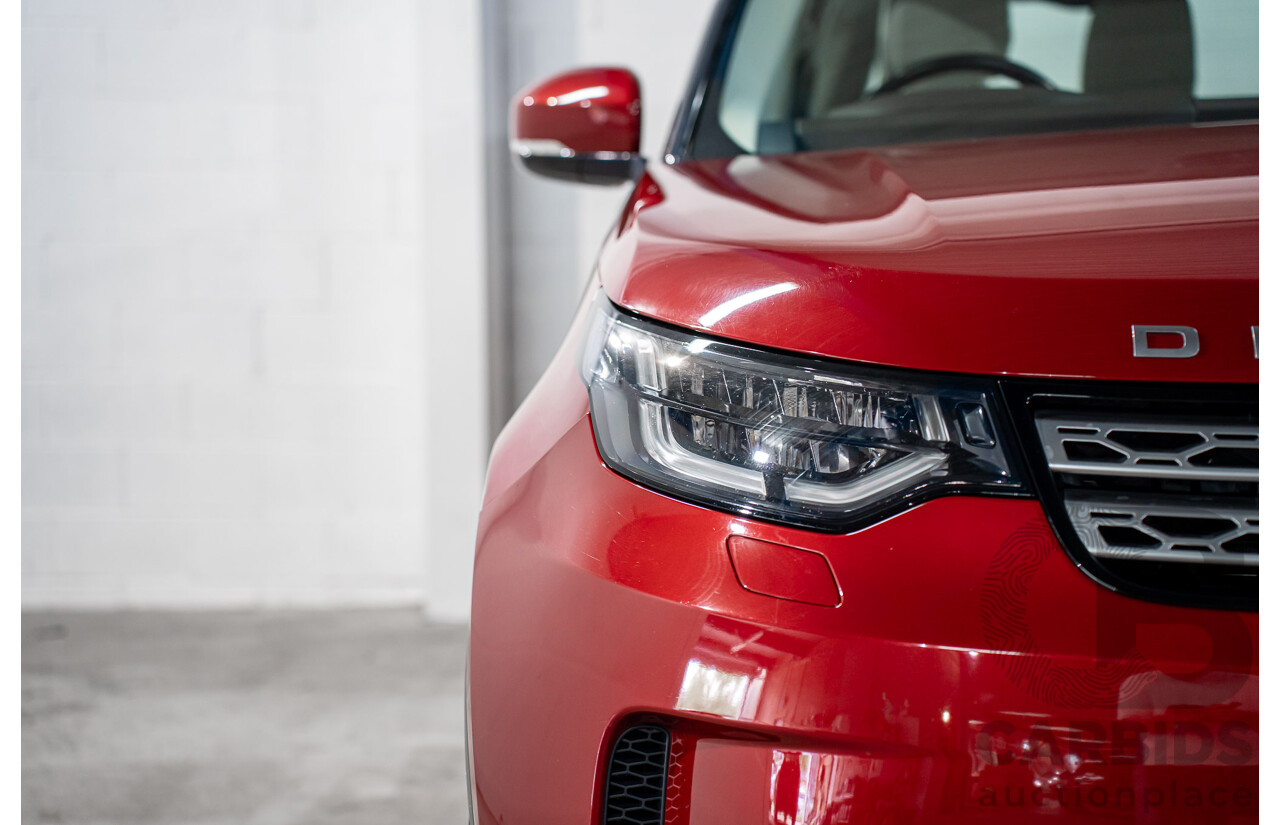 12/2017 Land Rover Discovery TD6 HSE (4WD) MY17 4d Wagon Firenze Red Metallic Turbo Diesel V6 3.0L