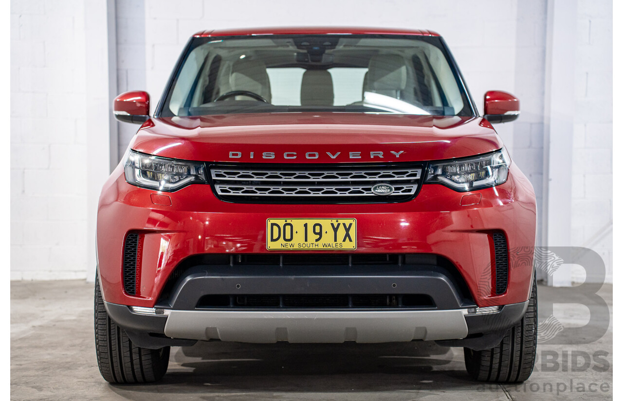 12/2017 Land Rover Discovery TD6 HSE (4WD) MY17 4d Wagon Firenze Red Metallic Turbo Diesel V6 3.0L