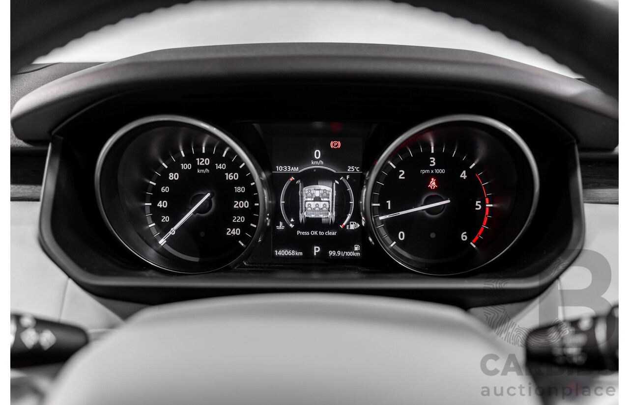 12/2017 Land Rover Discovery TD6 HSE (4WD) MY17 4d Wagon Firenze Red Metallic Turbo Diesel V6 3.0L