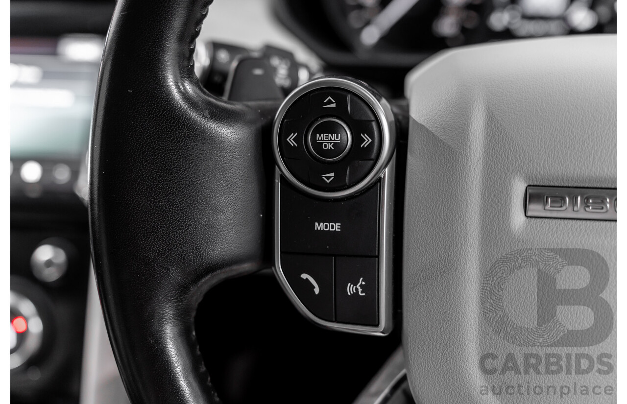 12/2017 Land Rover Discovery TD6 HSE (4WD) MY17 4d Wagon Firenze Red Metallic Turbo Diesel V6 3.0L