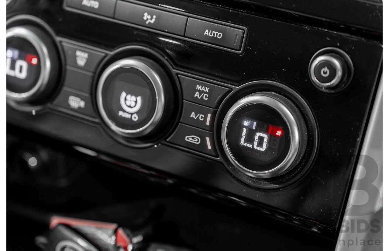 12/2017 Land Rover Discovery TD6 HSE (4WD) MY17 4d Wagon Firenze Red Metallic Turbo Diesel V6 3.0L