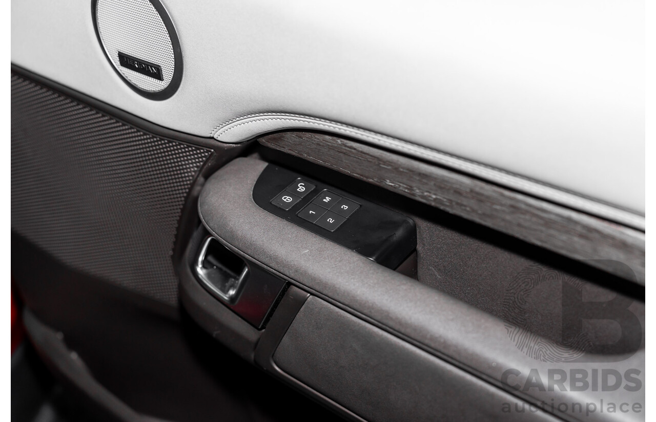 12/2017 Land Rover Discovery TD6 HSE (4WD) MY17 4d Wagon Firenze Red Metallic Turbo Diesel V6 3.0L