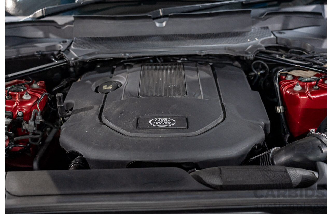 12/2017 Land Rover Discovery TD6 HSE (4WD) MY17 4d Wagon Firenze Red Metallic Turbo Diesel V6 3.0L